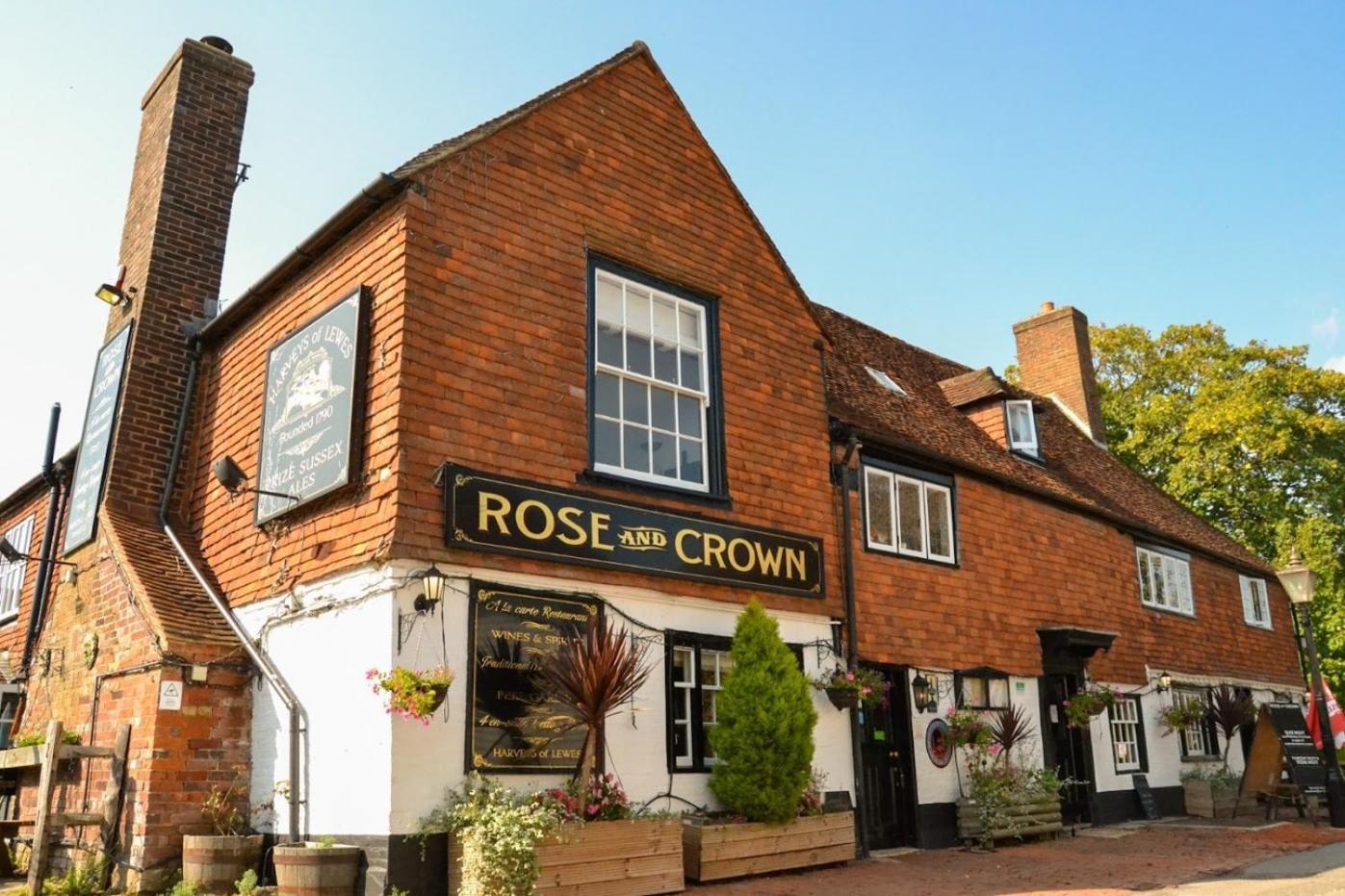 Rose And Crown B&B Burwash エクステリア 写真